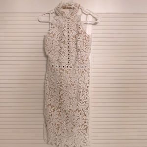 Brand new VICI white lace dress